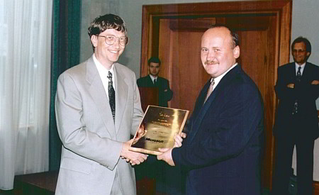 Bill Gates & István Görög