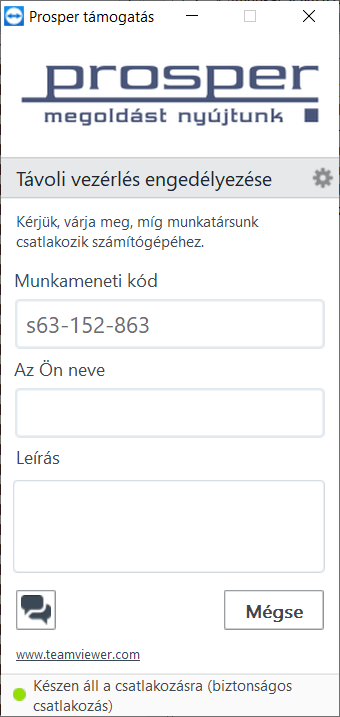 Prosper technical support